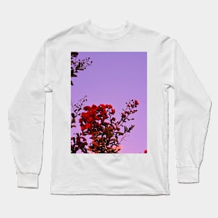 Internal Glow - Purple Long Sleeve T-Shirt